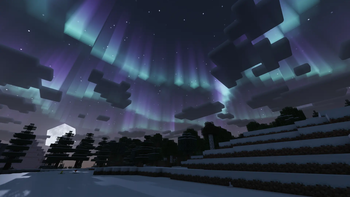 Beautiful auroras
