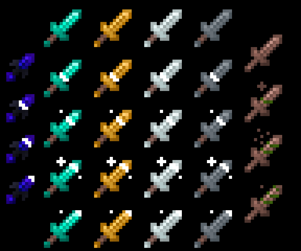 Scroutop's Shiny Swords - Minecraft Resource Pack