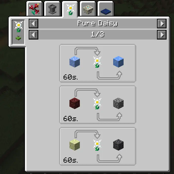 Pure Daisy JEI Recipe Tab