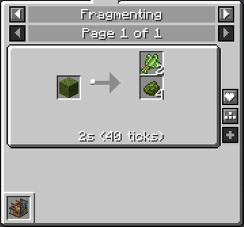 Moss fragments into Revival Herbs