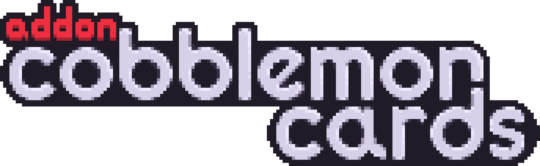 addon cobblemon cards title logo
