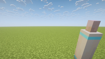 Diamond Sword - First Person view