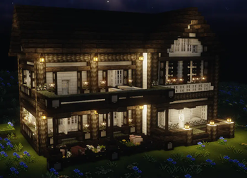 Pale Oak House Showcase - Night