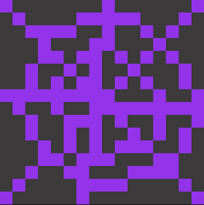 Purple Cobwebs + Outlines