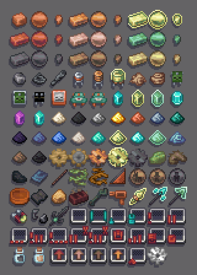 Items Spritesheet