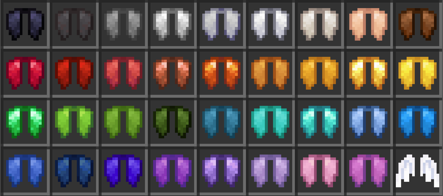 Dyeable Elytra