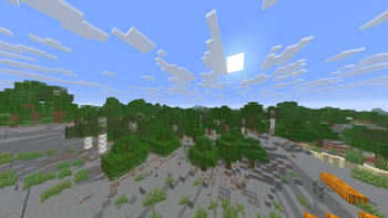 After: listed blocks hidden