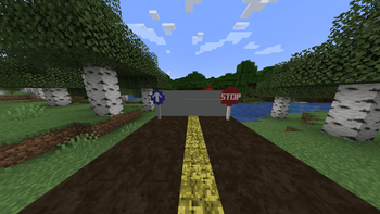 peek at the items and blocks