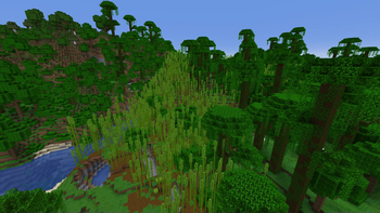 example of a world with out the resource pack