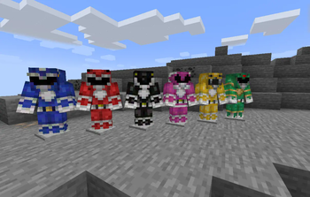 Become your favourite Power Ranger!