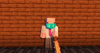 Bandit Mask + Spiked Baseball Bat