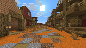 badlands village