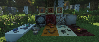 Banner image, showcasing the added blocks