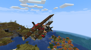 The Scarlet Biplane