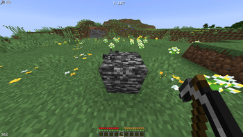 Me breaking Bedrock