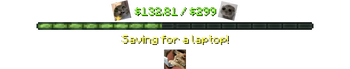 Saving for a laptop!