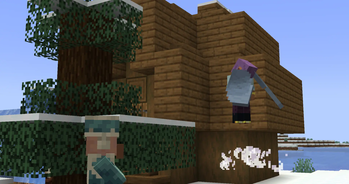 Elytra boost in overworld