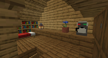 Interior of the Big Coffee Hut