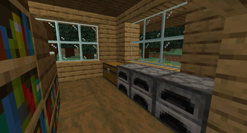 Interior of the Big Coffee Hut