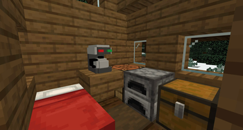 Interior of the Coffee Huts!