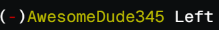 Leave