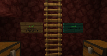 Nether Destination Signs