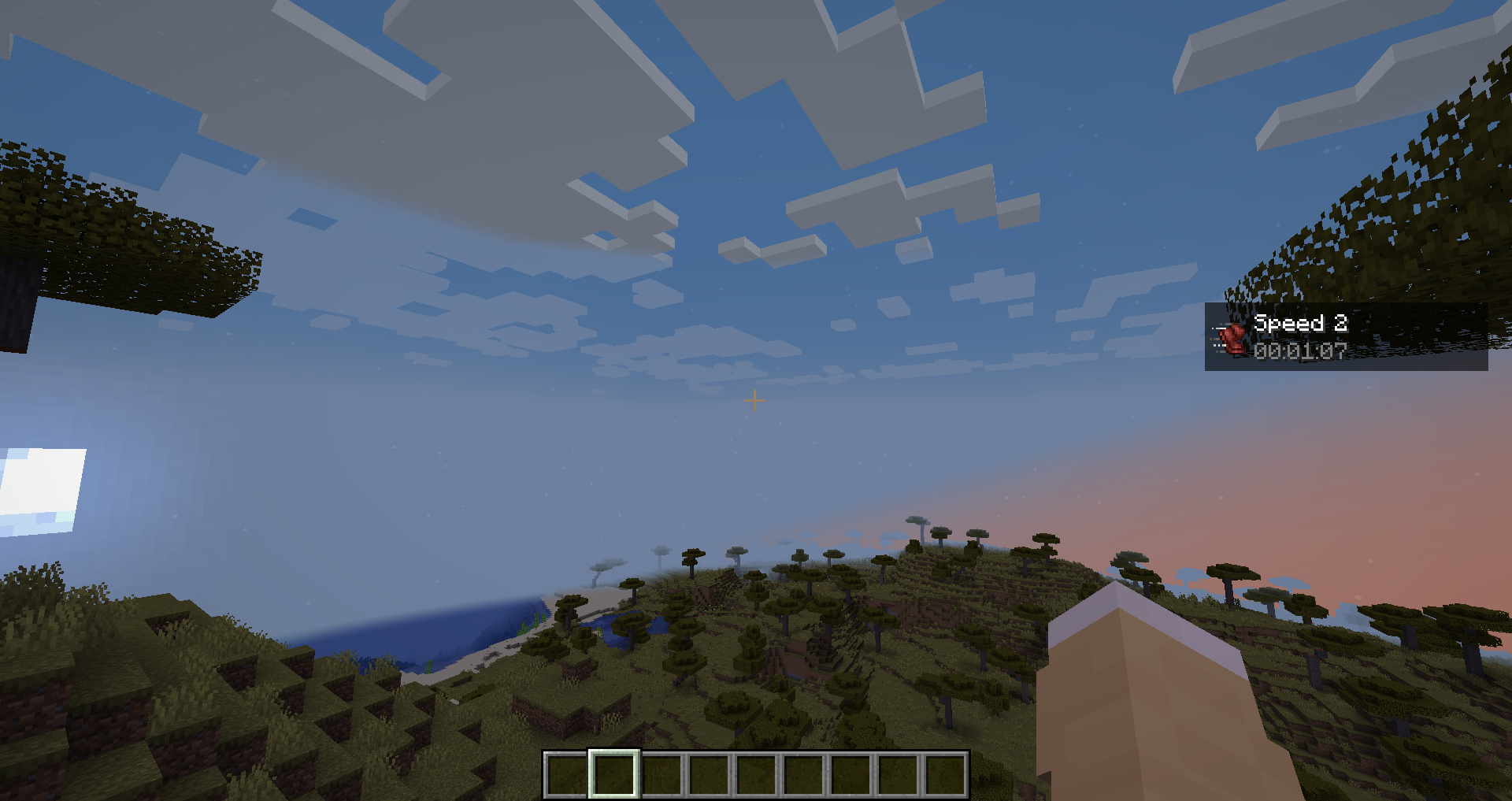 Status Effect HUD with default configuration positioned on the right