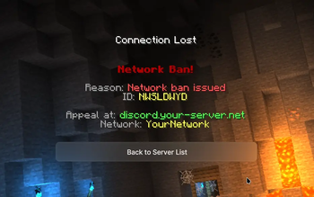 So is looking a ban 