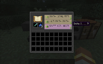 Enchanting Table GUI