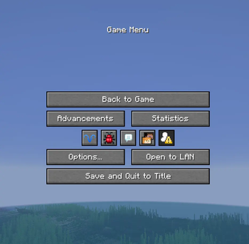 ⏸️ Pause Menu Button