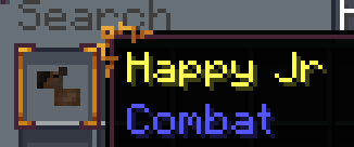 Custom name for Happy Jr