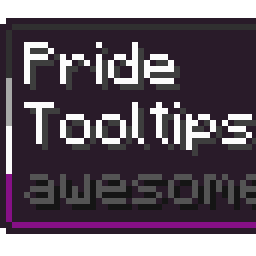 Asexual Pride Flag Tooltip (Frame-only Alt-BG 4-Color Turned)