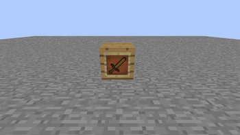 Custom Wood sword texture