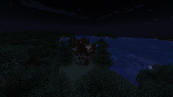 Pillager Outpost ruins
