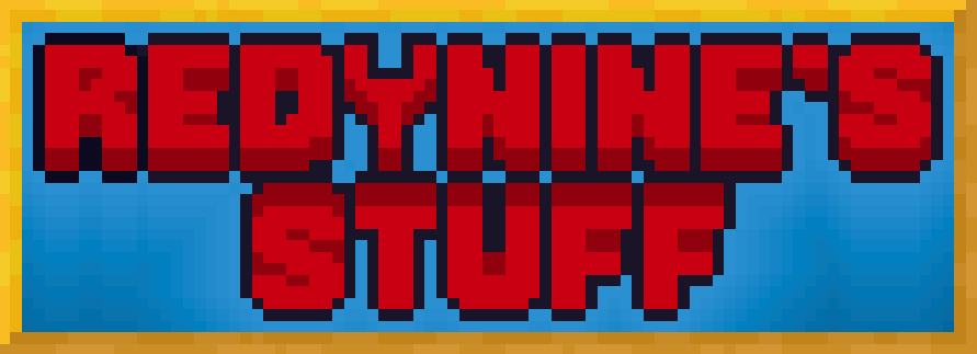 Redynine's stuff first logo