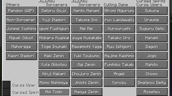 Playable Cursed Techniques