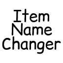 Item Name Changer