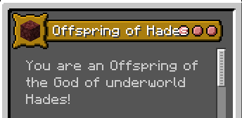 Offsping of Hades Origin