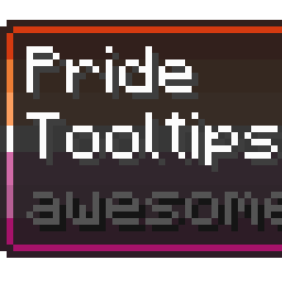 Lesbian Pride Flag Tooltip (7-Color Turned)