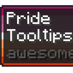 Lesbian Pride Flag Tooltip (7-Color Turned)