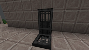 3D Iron Door & Trapdoor