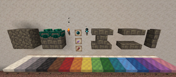 Some blocks & items have been brought back from other versions.