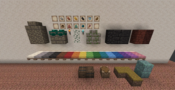 Some blocks & items have been brought back from other versions.