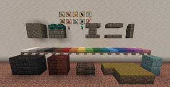 Some blocks & items have been brought back from other versions.