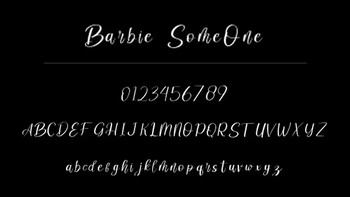 Barbie SomeOne Font