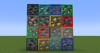 Outlined Ores!