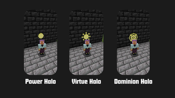 Power, Virtue and Dominion Halos