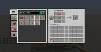 Crafting For Copper Shovel