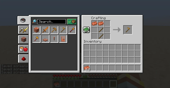 Crafting For Copper Hoe