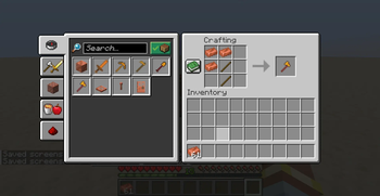 Crafting For Copper Axe